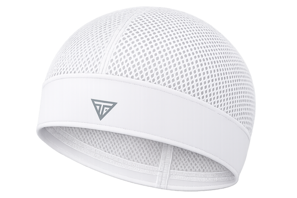 Mesh Skull Cap - White